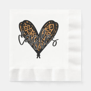Eagles Teacher Student School Sports Fan Team Spir Napkin