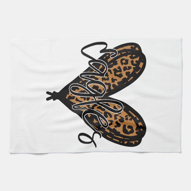 Eagles Teacher Student School Sports Fan Team Spir Tea Towel (Horizontal)