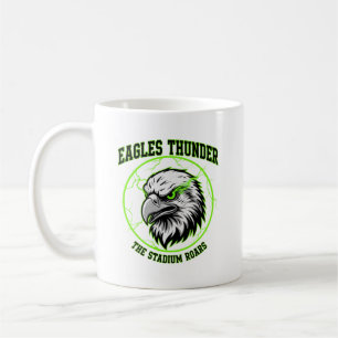 EAGLES: Thunder the Stadium Roars – Football Fan Coffee Mug