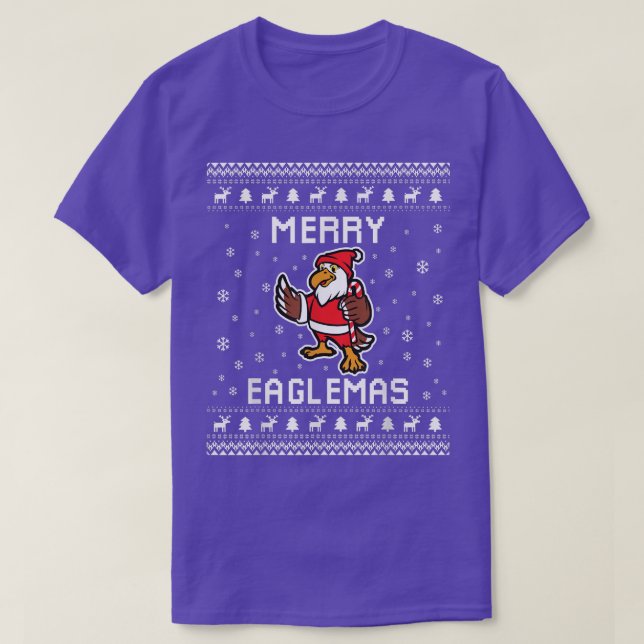 Eagles Ugly Christmas Sweater Eagles Lover Holiday (Design Front)