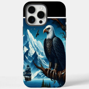 Eagle's Watch Over The Sea iPhone 16 Pro Max Case