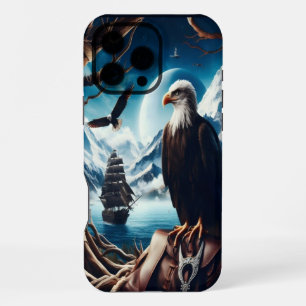 Eagle's Watch Over The Sea iPhone 16 Pro Max Case