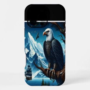 Eagle's Watch Over The Sea iPhone 16 Pro Max Case