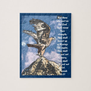 Eagles Wings - Isaiah 40:31 Jigsaw Puzzle
