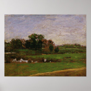 Eakins - Study For The Meadows Poster