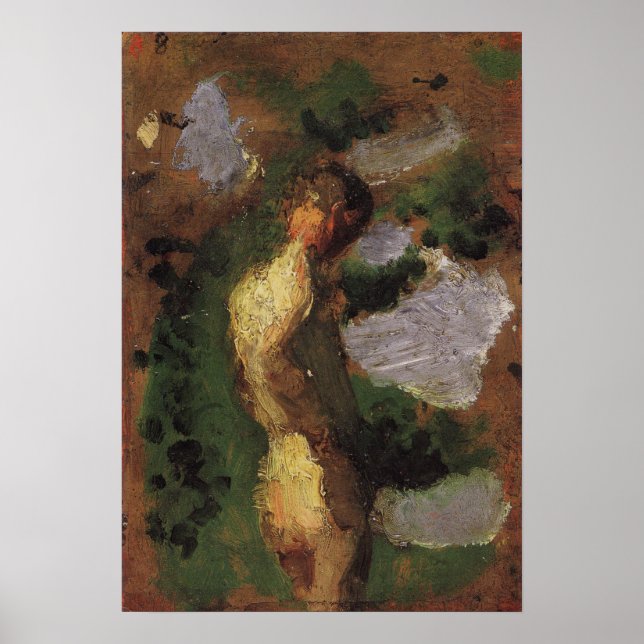 Eakins - Study For The Swimming Hole Poster (Front)