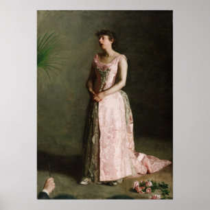Eakins - The Concert Singer Poster
