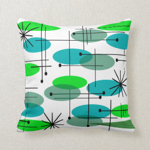 Eames Inspired Pillow Design Mid Century Four