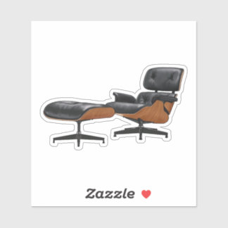 Eames Lounge Chair Sticker