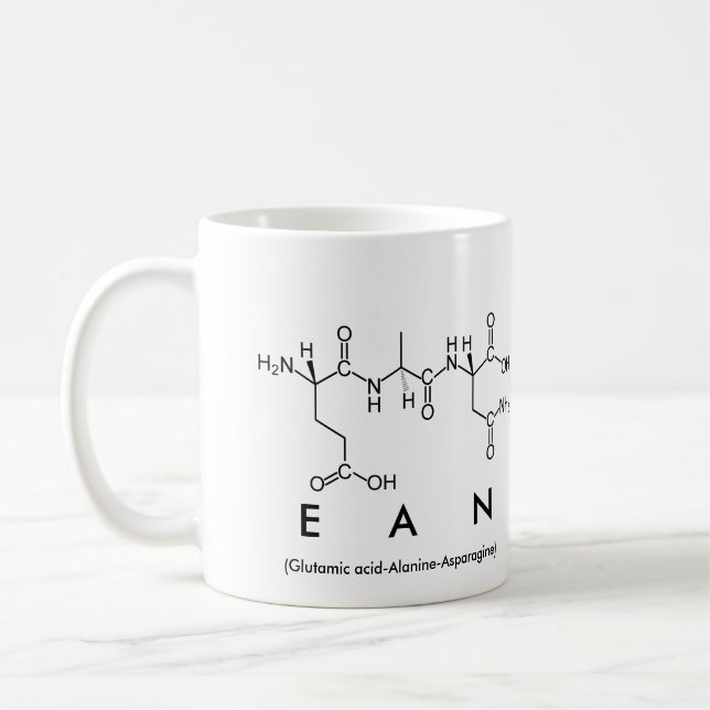 Ean peptide name mug (Left)