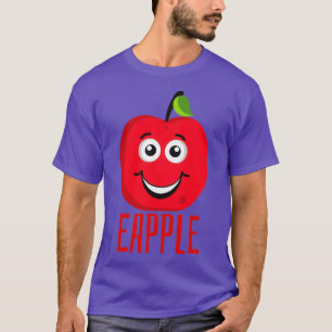 Eapple eapple vegetarian funny design 11 T-Shirt