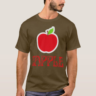 Eapple eapple vegetarian funny design 13 T-Shirt