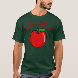 Eapple eapple vegetarian funny design 15 T-Shirt