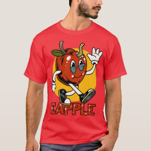 Eapple Funny Red Apple Vintage Gift T-Shirt