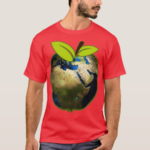Eapple Going Green Vegen Vegetarian T-Shirt