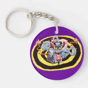Ear Assaulting Wicked Mad Devil Sound System Key Ring