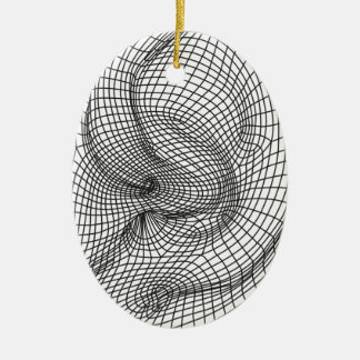 ear ceramic tree decoration