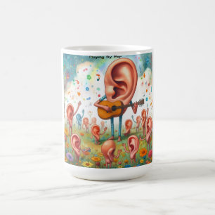 Ear Guitar Recital: Playing By Ear Coffee Mug