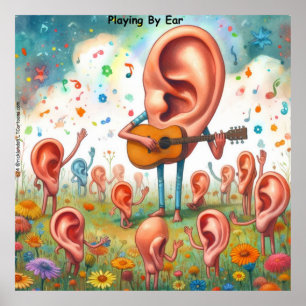 Ear Guitar Recital: Playing By Ear Poster