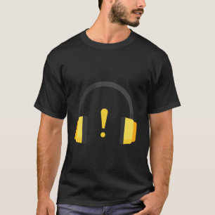Ear Noise Hearing Protection Equipment Ear Muffs T-Shirt