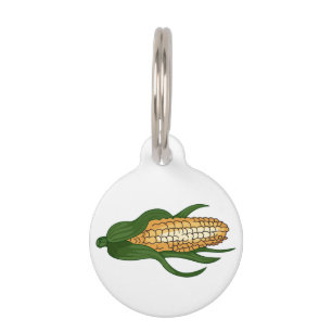 Ear of Corn Pet Tag