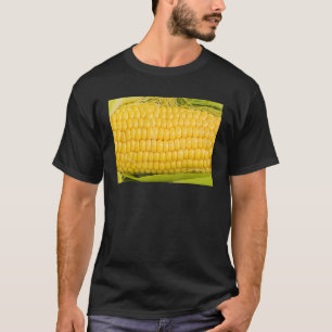 Ear Of Corn With Silk And Leaves On The Cob T-Shirt