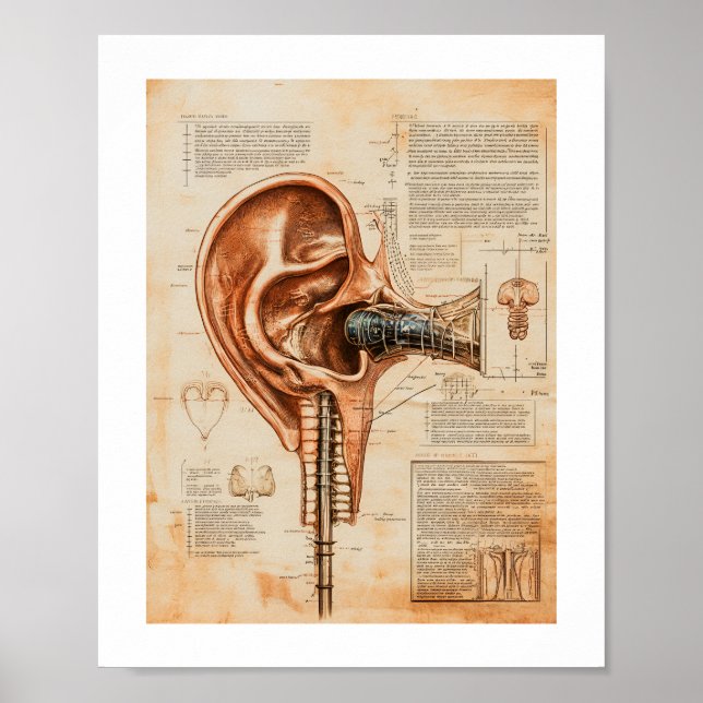 Ear Print, Value Poster Paper (Matte) (Front)