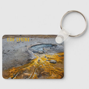 Ear Spring Yellowstone National Park Key Ring