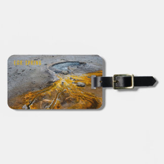 Ear Spring Yellowstone National Park Luggage Tag
