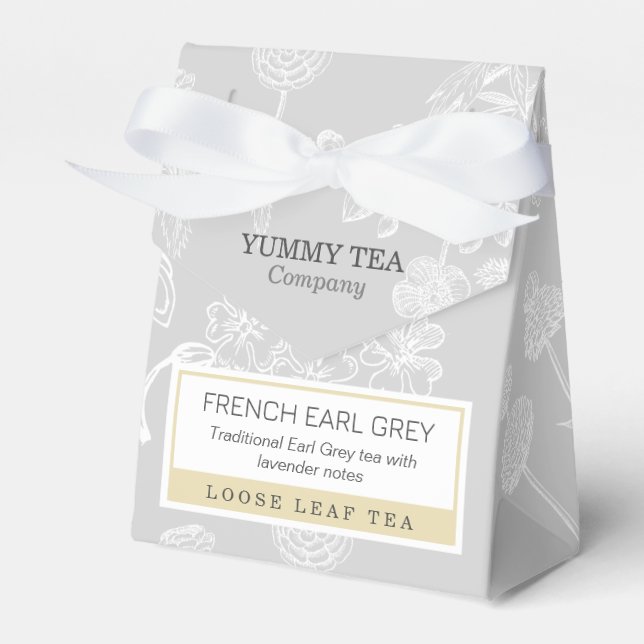 Earl Grey - Loose Leaf Tea Packaging Small Box (Front Side)