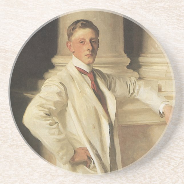Earl of Dalhousie by John Singer Sargent Coaster (Front)