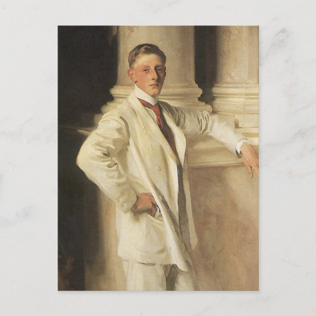 Earl of Dalhousie by John Singer Sargent Postcard (Front)