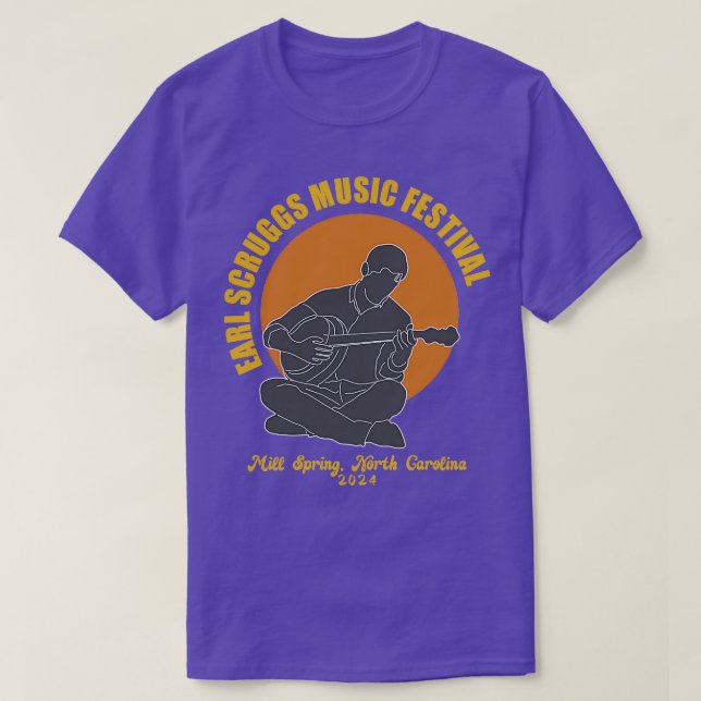 Earl Scruggs Music Festival 2024  1 T-Shirt (Design Front)