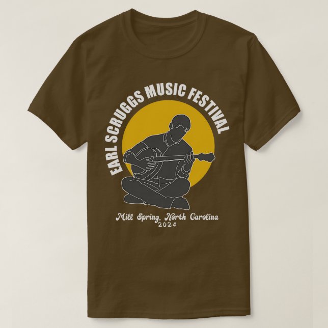 Earl Scruggs Music Festival 2024  2 T-Shirt (Design Front)