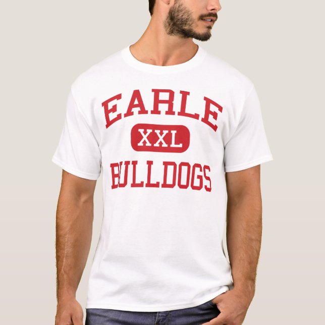 Earle - Bulldogs - High School - Earle Arkansas T-Shirt (Front)