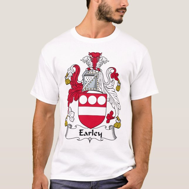 Earley Family Crest T-Shirt (Front)