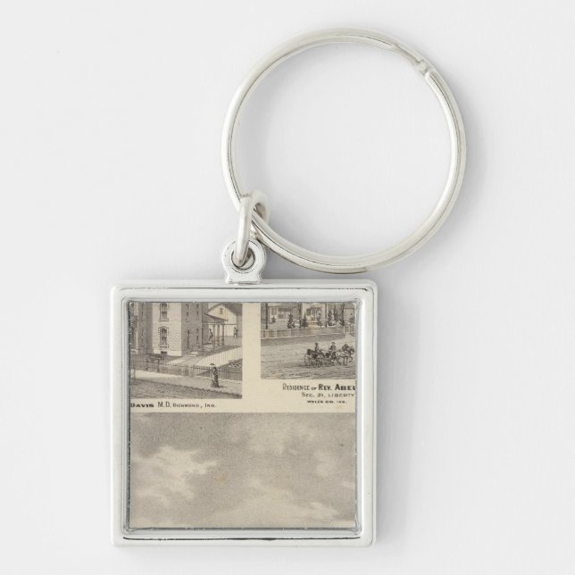 Earlham College, Richmond Key Ring (Front)