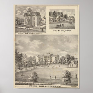 Earlham College, Richmond Poster
