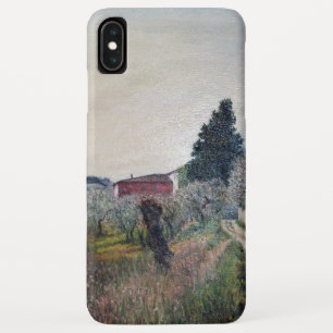 EARLIEST SPRING IN VERNALESE / Tuscany Landscape iPhone XS Max Case