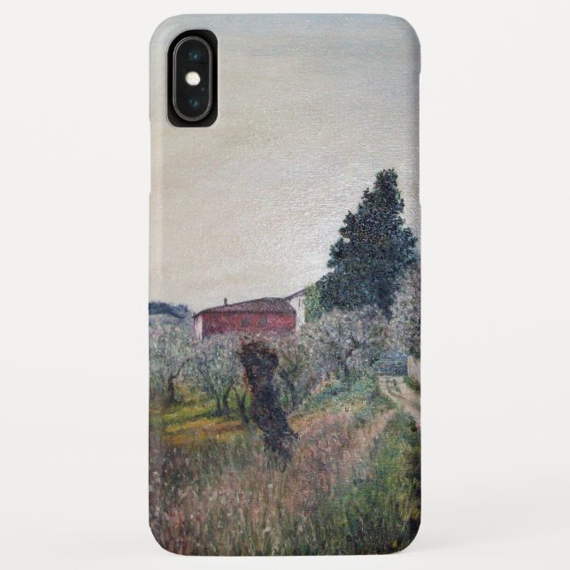 EARLIEST SPRING IN VERNALESE / Tuscany Landscape Case-Mate iPhone Case (Back)