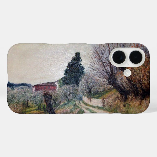 EARLIEST SPRING IN VERNALESE / Tuscany Landscape Case-Mate iPhone Case (Back (Horizontal))
