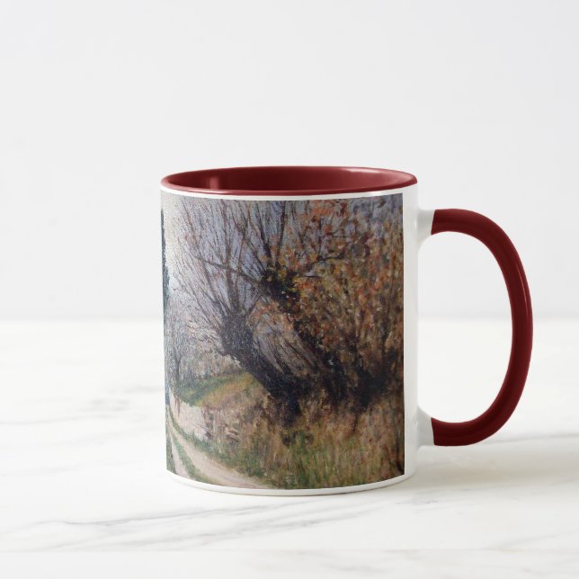 EARLIEST SPRING IN VERNALESE / Tuscany Landscape Mug (Right)