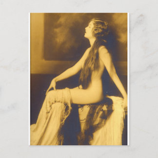 Early 1900s French Pin Up Postcard