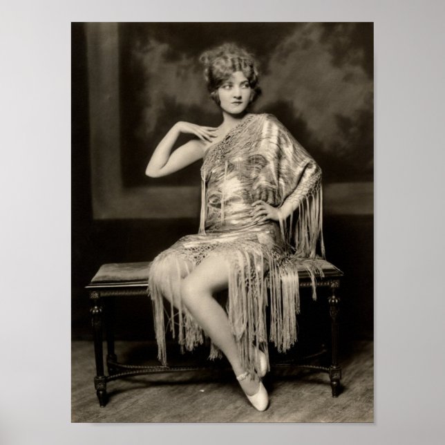 Early 1900s French postcard Poster (Front)