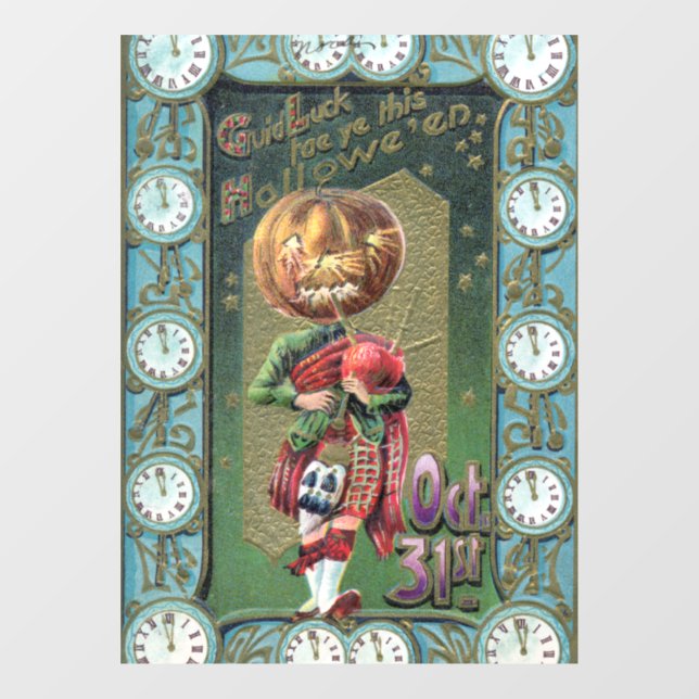 Early 1900s Vintage Halloween Greetings (Sheet)