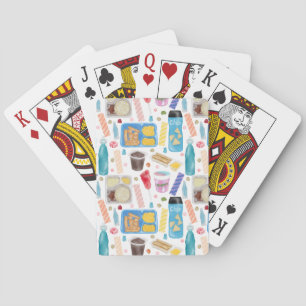 Early 2000s Kid Snacks Playing Cards