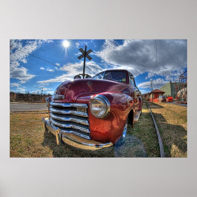 Early 50's Chevy Truck Poster (Front)