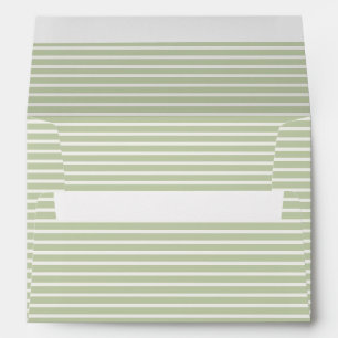 Early Autumn Refined Stripes Soft Olive ll Envelope