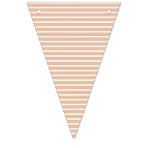 Early Autumn Refined Stripes Warm Apricot ll Bunting