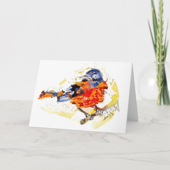 Early Bird #170109 Note Card (Front)